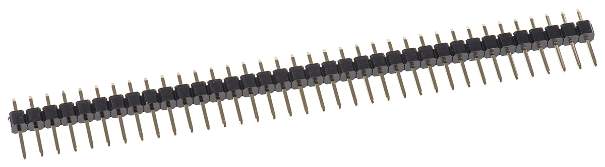 ASSMANN WSW AW140 Series Straight Through Hole Pin Header, 36 Contact(s), 2.54 mm Pitch, 1 Row, Unshrouded