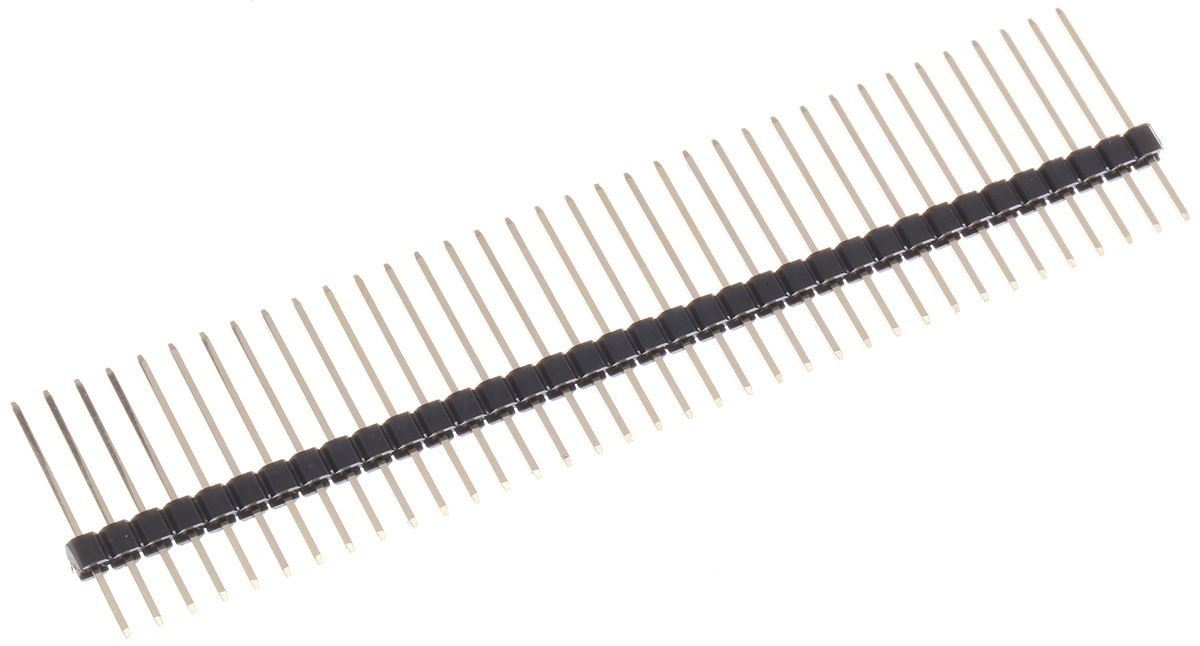 aw140-eg-g36e ASSMANN WSW AW140 Series Straight Through Hole Pin Header, 36 Contact(s), 2.54 mm Pitch, 1 Row, Unshrouded