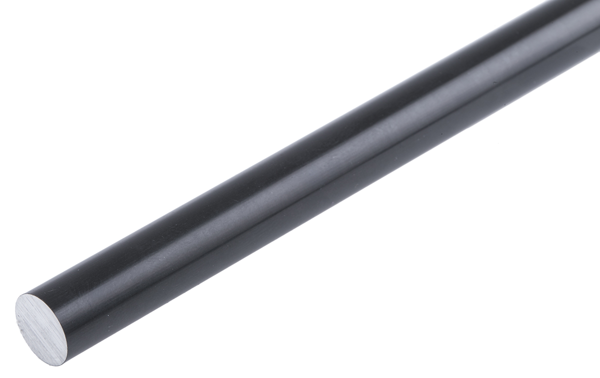 Igus 0.6 m Long Aluminium Round Shaft, 10 mm Shaft Diam., Hardness 75 HB, h8 Tolerance
