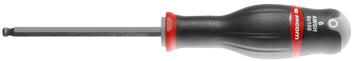 Facom Standard, 4 mm Tip, 75 mm Blade, 178 mm Overall