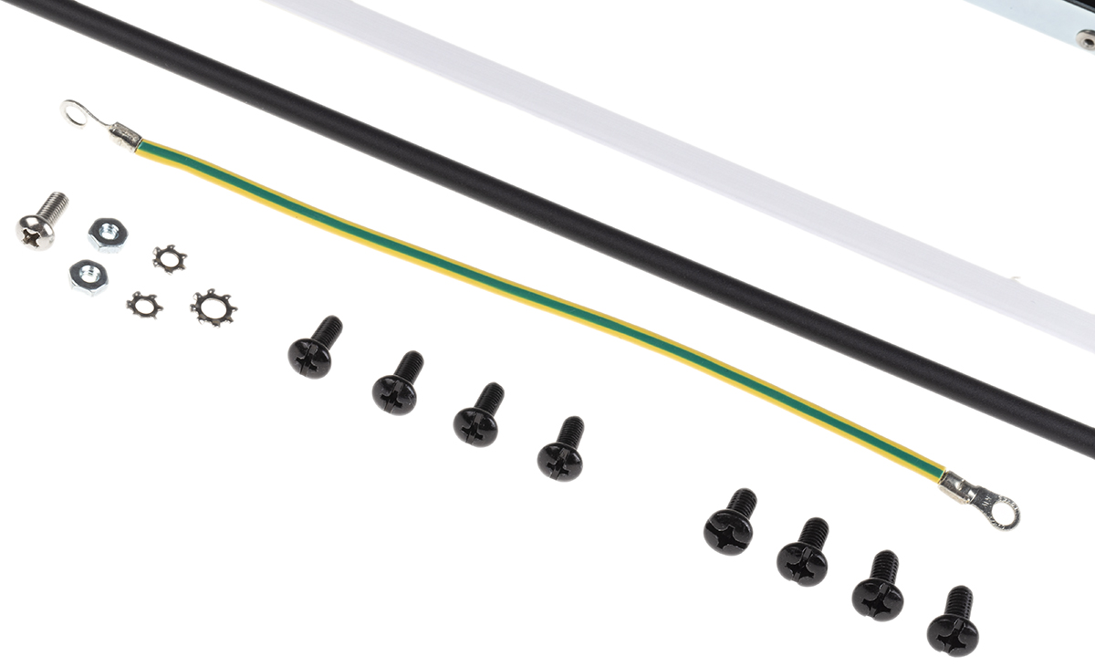 ax106902 Belden KeyConnect Series Cat6, Cat5e 24 Port Keystone Patch Panel Shielded 1 U Black