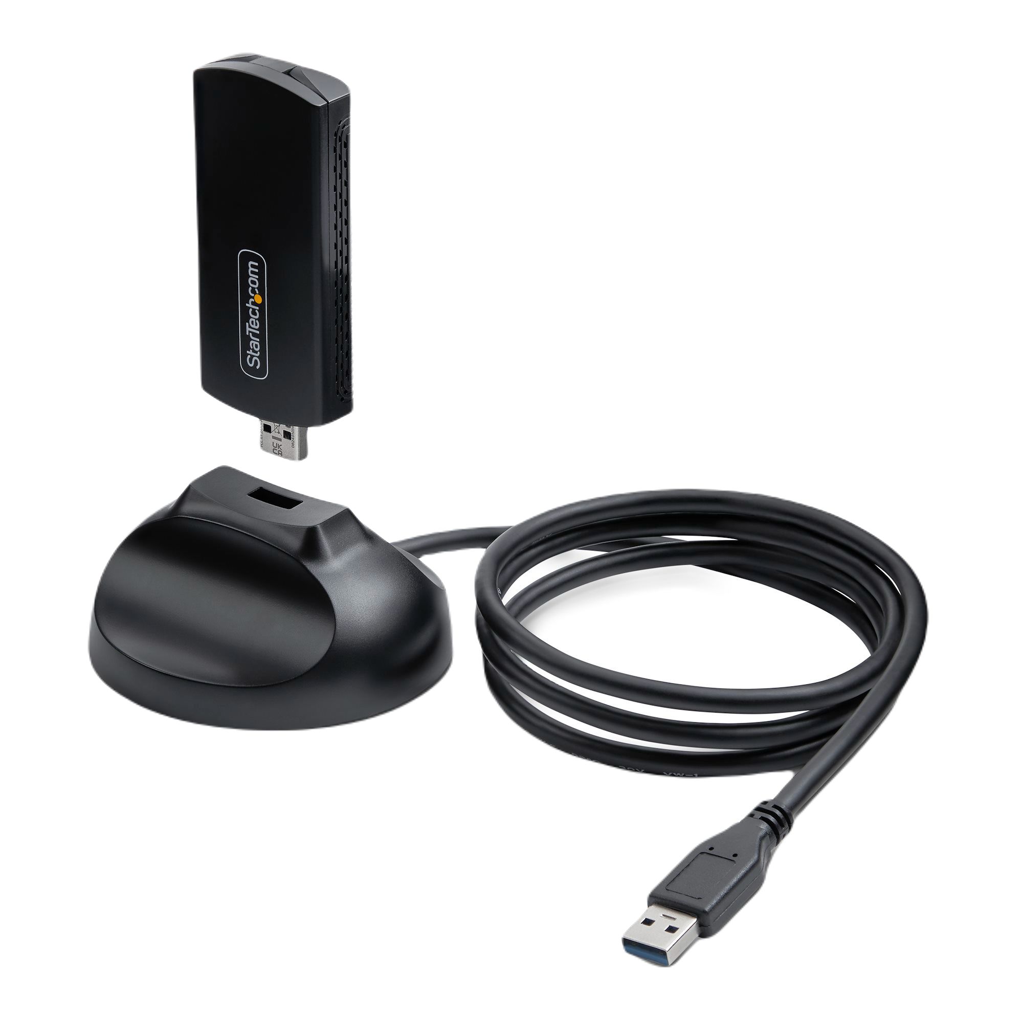 StarTech.com AX5400 Ethernet WiFi Adapter, 2402Mbps Data Rate