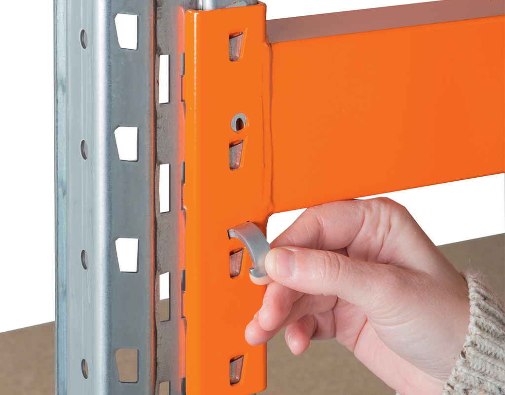 axzhybrsec3018d2s Manorga Galvanised Sheet Steel Shelving System, 8 m, 1100 mm, 1000 kg Load