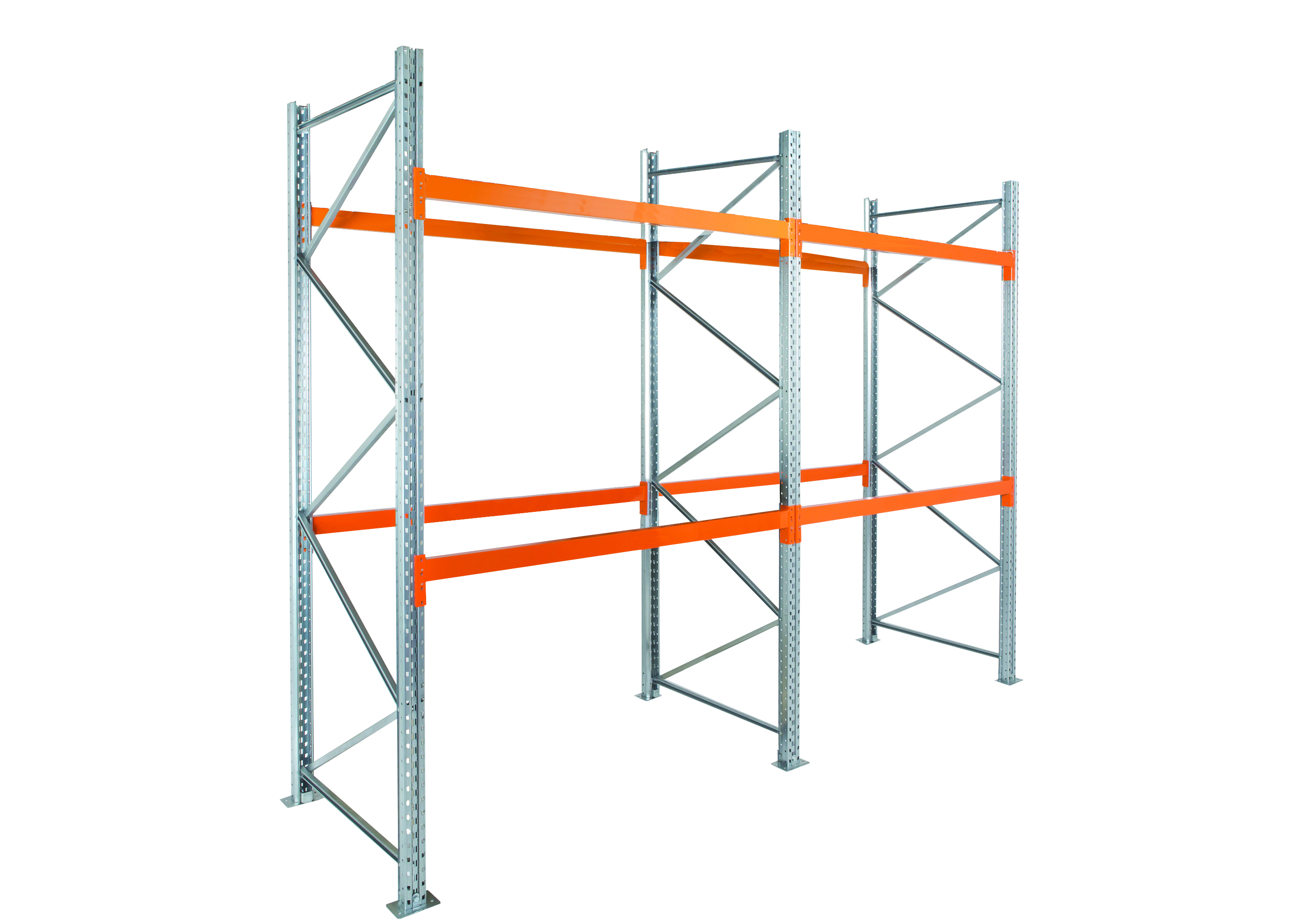 axzrackpal3022es2 Manorga Steel Orange Storage Racking, 3000 mm x 1100 mm