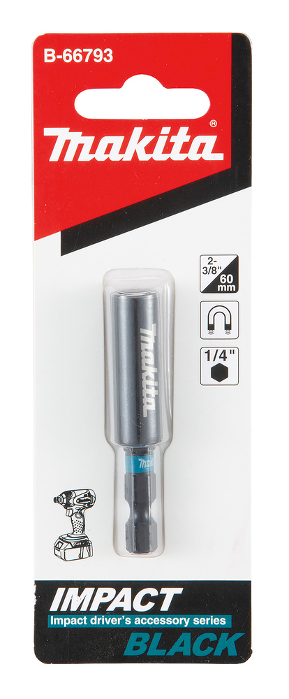 b-66793 Makita 1/4 in Hex Hex, 60 mm Overall