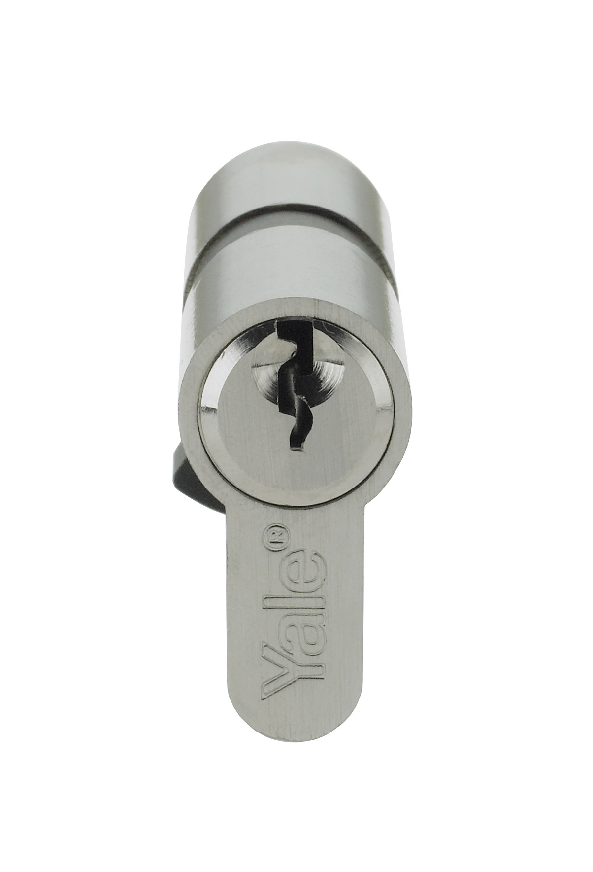 Yale1 Brass, Nickel Euro Cylinder Lock