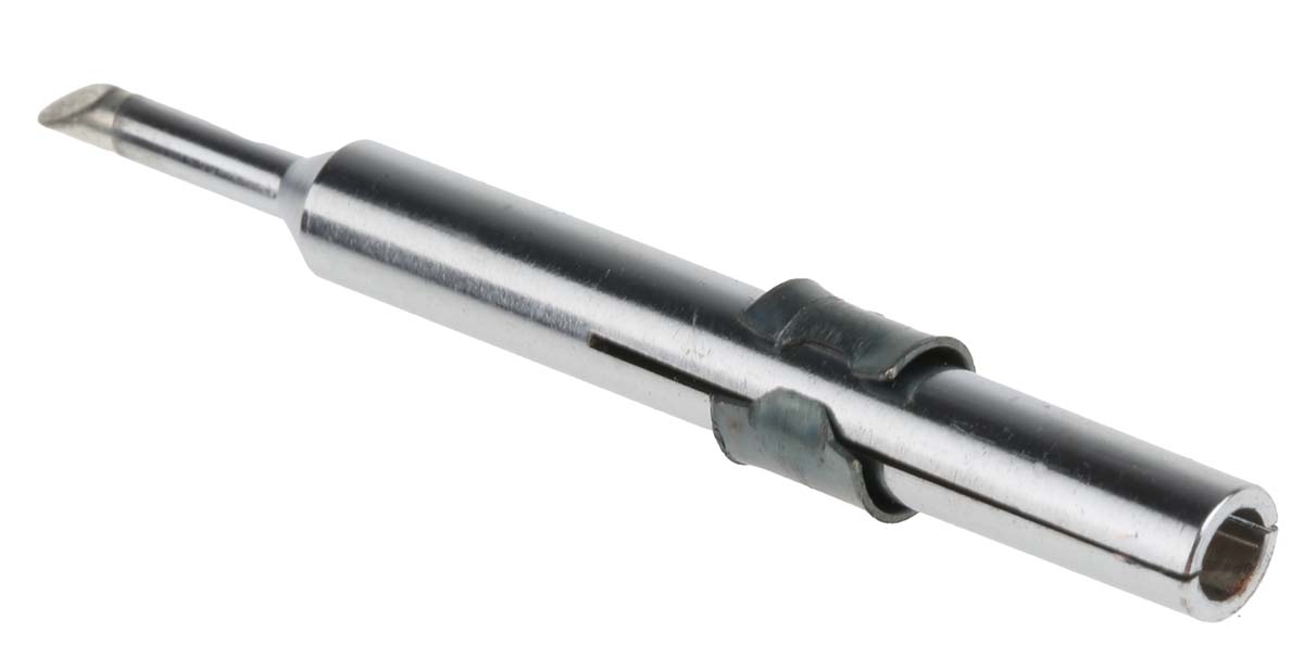 b010230 Antex Electronics 2.3 mm Straight Chisel Soldering Iron Tip for use with Antex C Series
