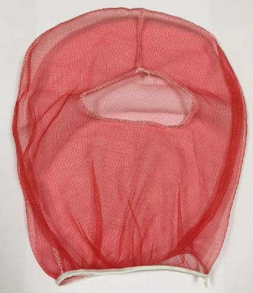 Hairtite 100% Nylon Balaclava, 44 x 37.5 cm (H x W), Red