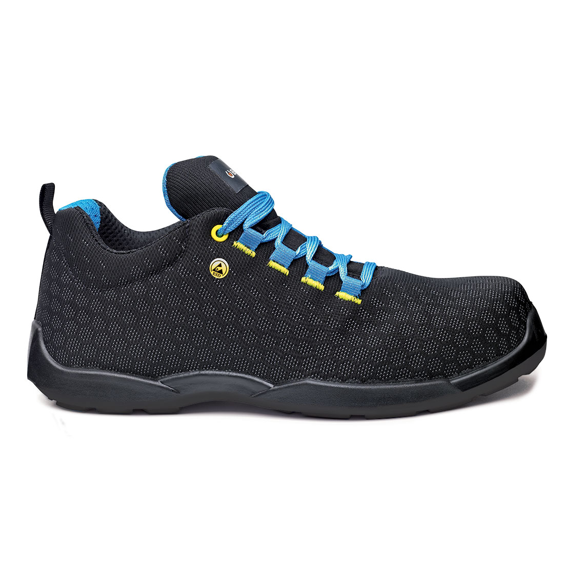BASE B0677E Unisex Black, Blue Non-Metallic Footwear, UK 7, EU 41