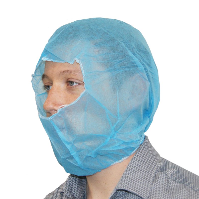 RS PRO Polypropylene Lightweight Balaclava, One Size, Blue