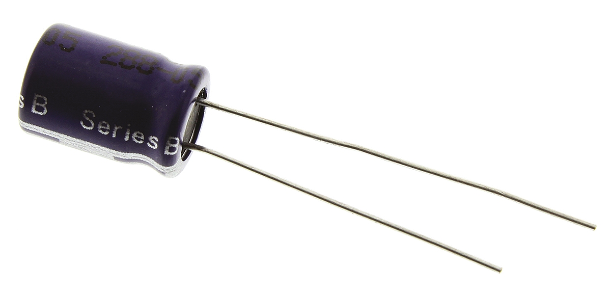 Eaton 1 F Supercapacitor -20 to 80 % Tolerance, B 2.5V dc, Through Hole