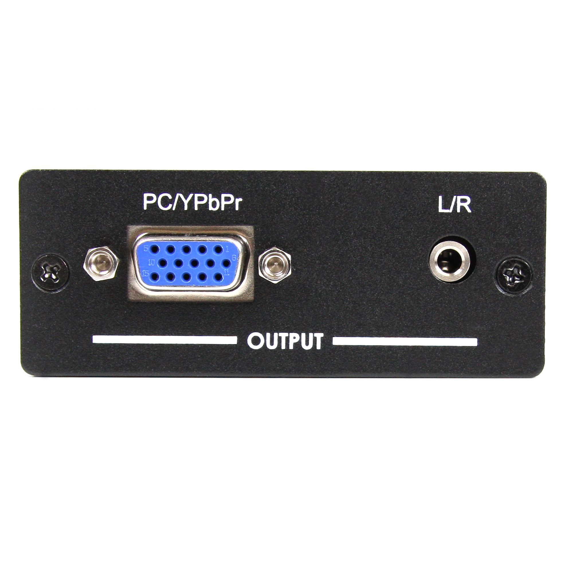 hdmi2vga StarTech.com HDMI to 3.5 mm Mini Jack, VGA Video Converter, 1920 x 1200 Maximum Resolution