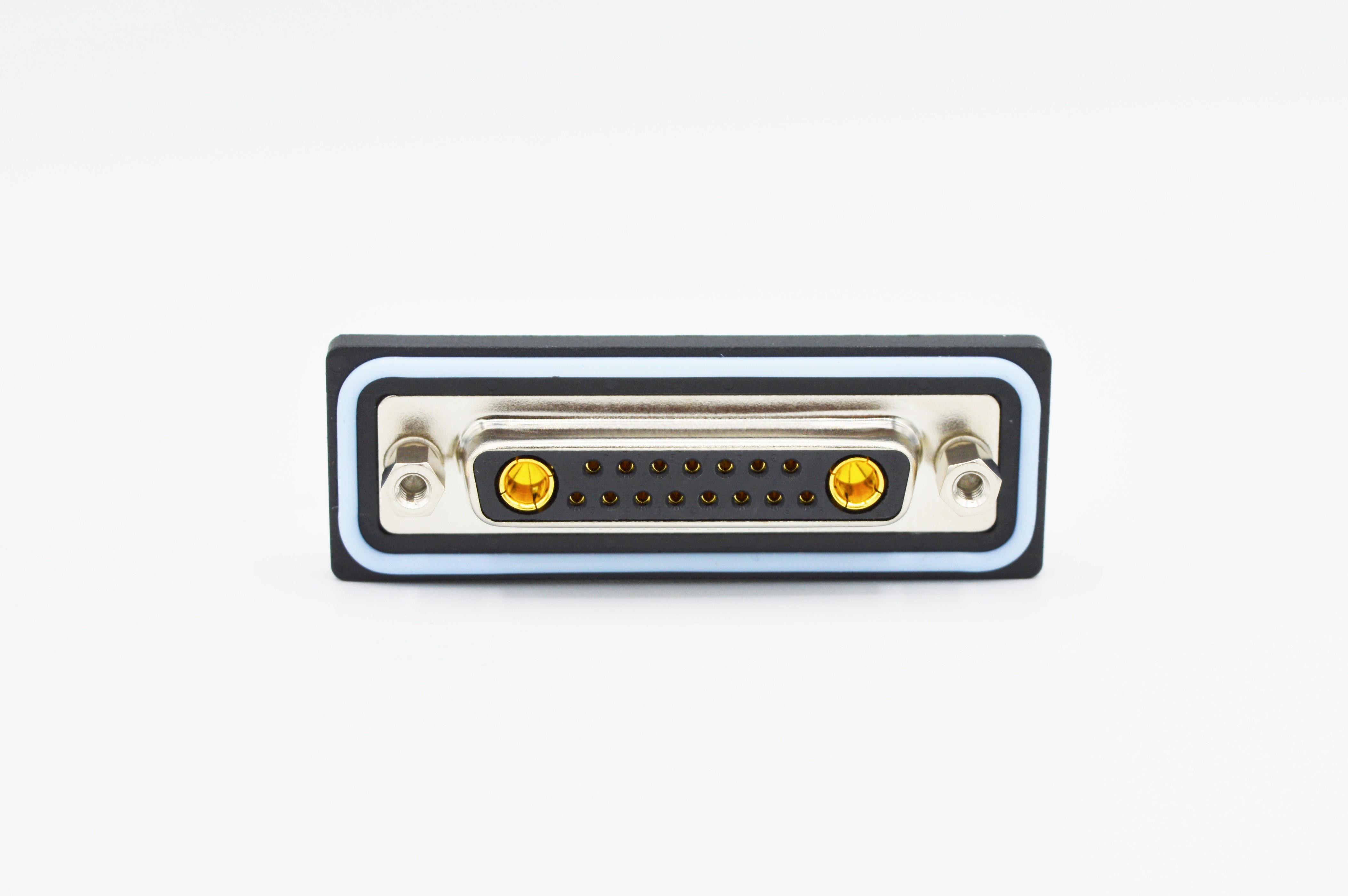 Norcomp CDF 25 Way Vertical Solder D-sub Connector Socket, 2.77mm Pitch, with 4-40 Screw Locks