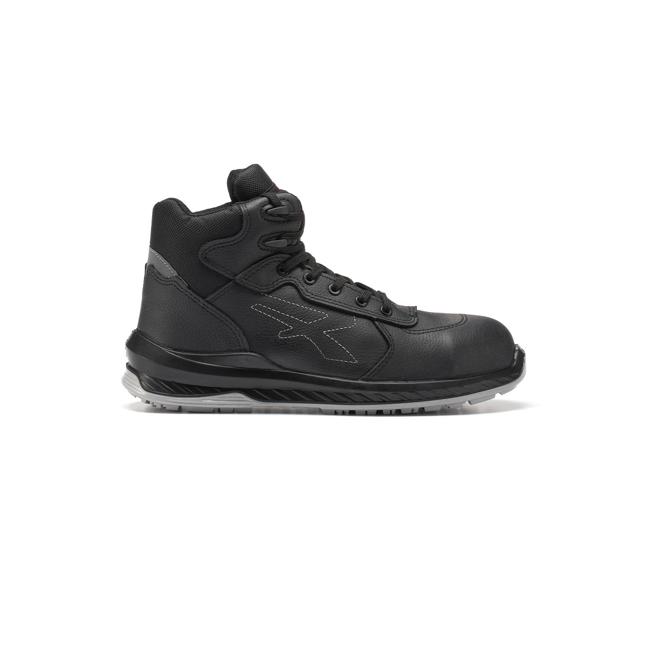 UPower SCURO Unisex Black Composite Toe Capped Safety Shoes, UK 10, EU 44