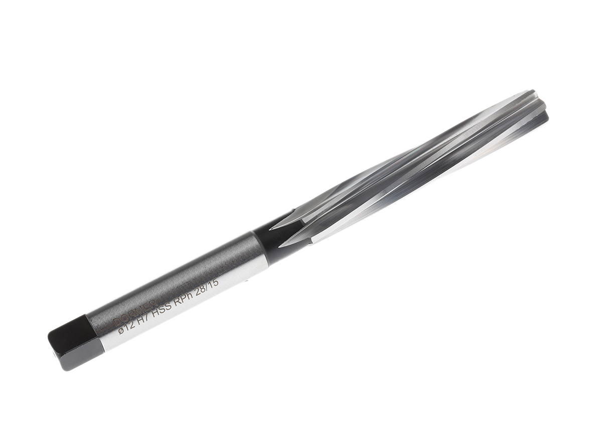 b100120 Dormer 12 mm x 40mm x 152mm HSS Spiral Square Hand Reamer