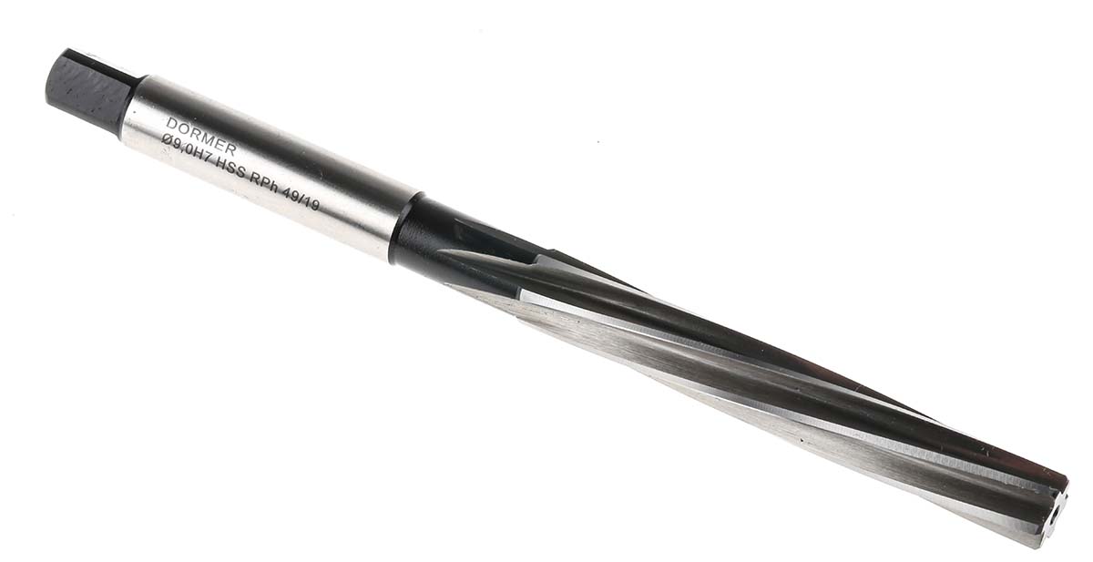 Dormer 16 mm x 40mm x 175mm HSS Spiral Square Hand Reamer