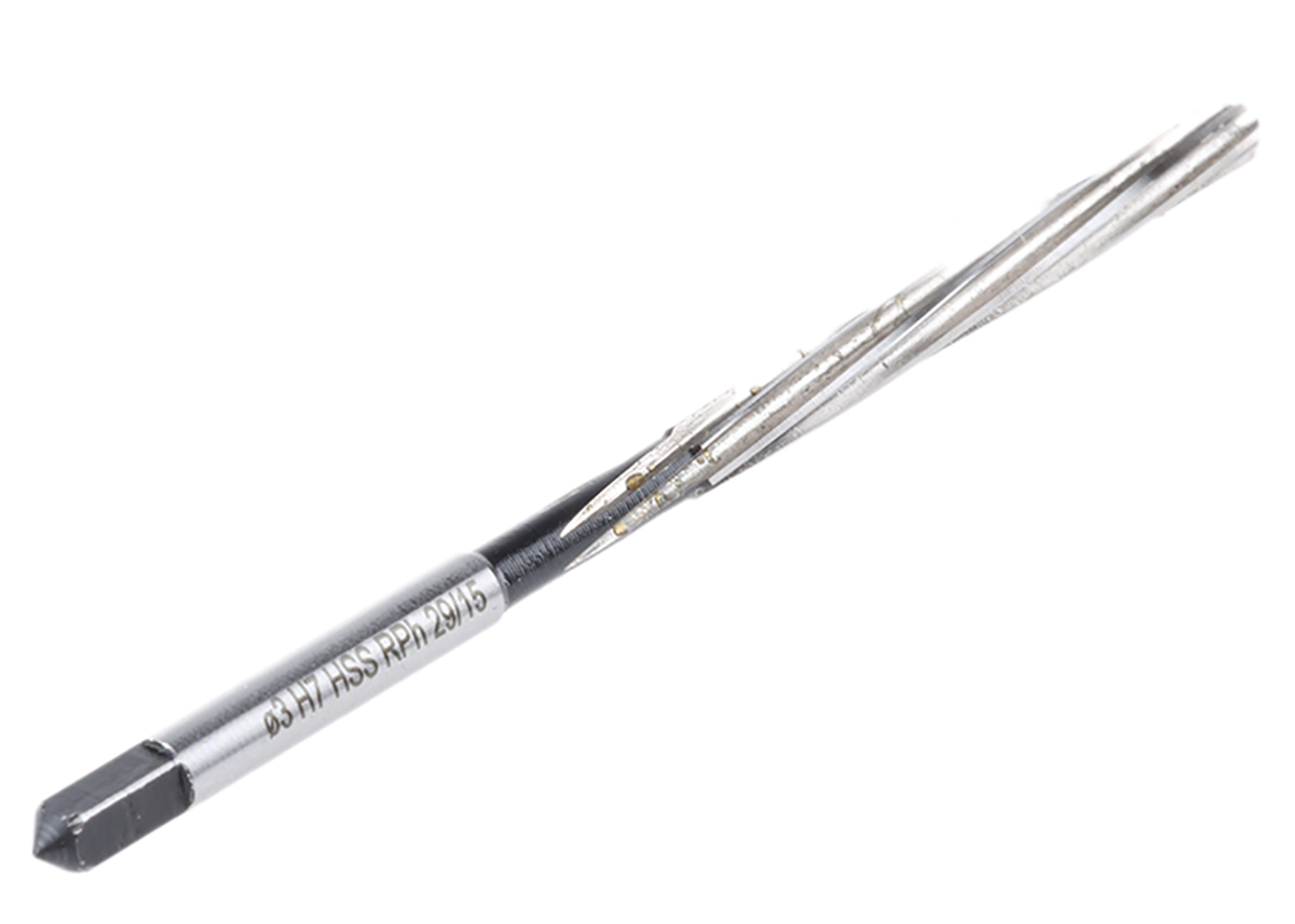 Dormer 3 mm x 40mm x 62mm HSS Spiral Square Hand Reamer