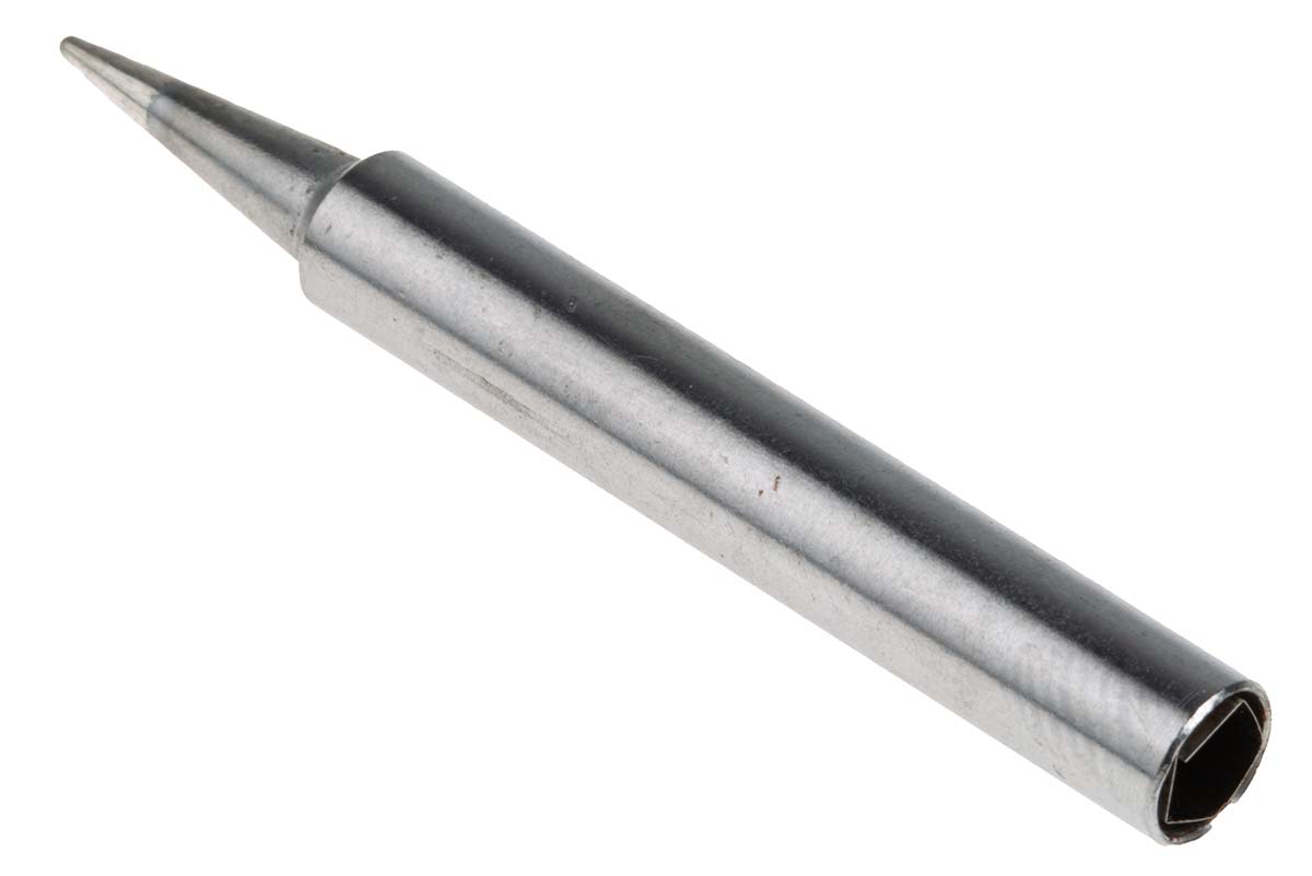 b110530 Antex Electronics 0.5 mm Straight Conical Soldering Iron Tip for use with Antex CS/TCS Series