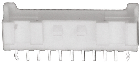 JST PA Series Straight Through Hole PCB Header, 11 Contact(s), 2 mm Pitch, 1 Row, Shrouded