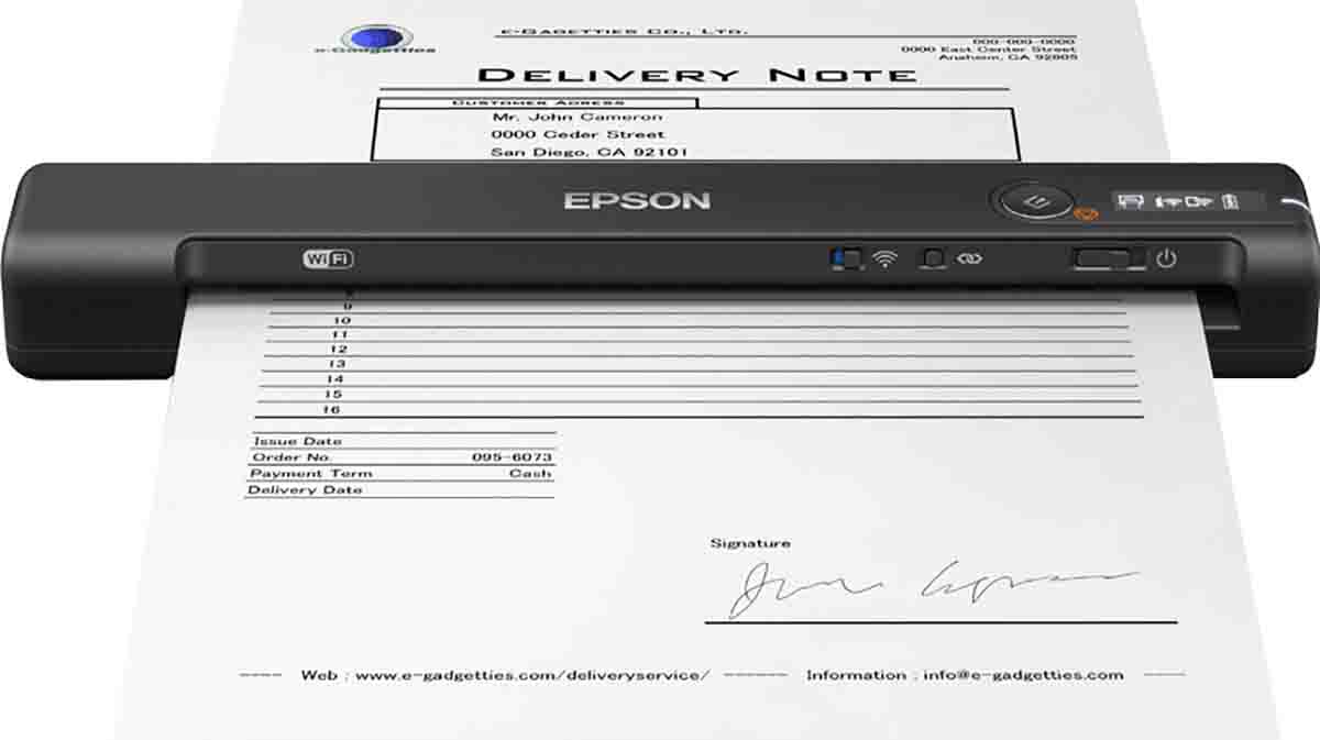 Epson Scanner USB Black