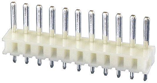 JST NH Series Straight Through Hole Pin Header, 11 Contact(s), 2.5 mm Pitch, 1 Row, Unshrouded