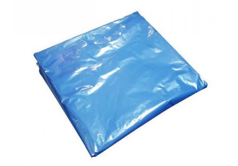 Hanmere Polythene Blue Polythene Bin Bag, 0.027 mm Thickness, 75 Per Pack per Package