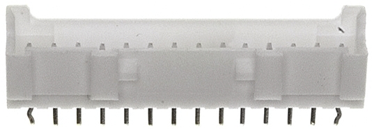 JST PA Series Straight Through Hole PCB Header, 14 Contact(s), 2 mm Pitch, 1 Row, Shrouded
