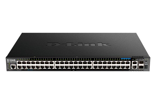 D-Link 52-Port Layer 3 Stackable Smart Managed Max PoE Switch with 10G Uplinks, Smart 52 Port Managed Switch With PoE