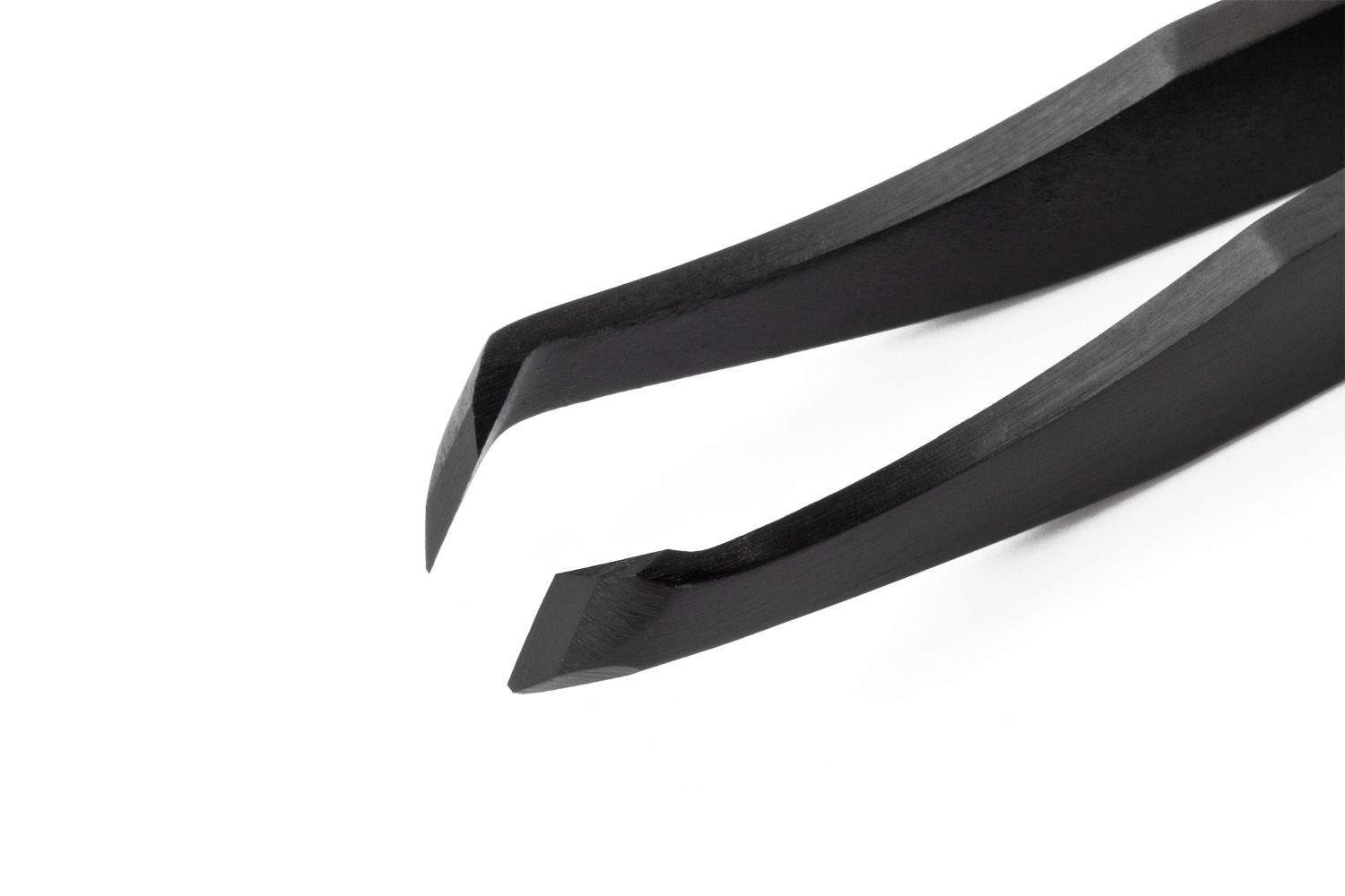 b15ags Erem 115in Carbon Steel Oblique ESD Safe Tweezer