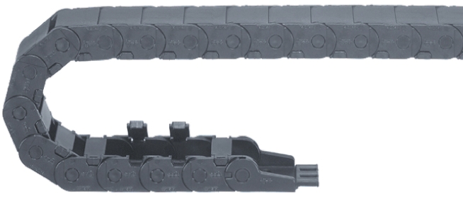 Igus e-chain Black, W36mm x D23 mm, L1 m, 75 mm Min. Bend Radius, Igumid G