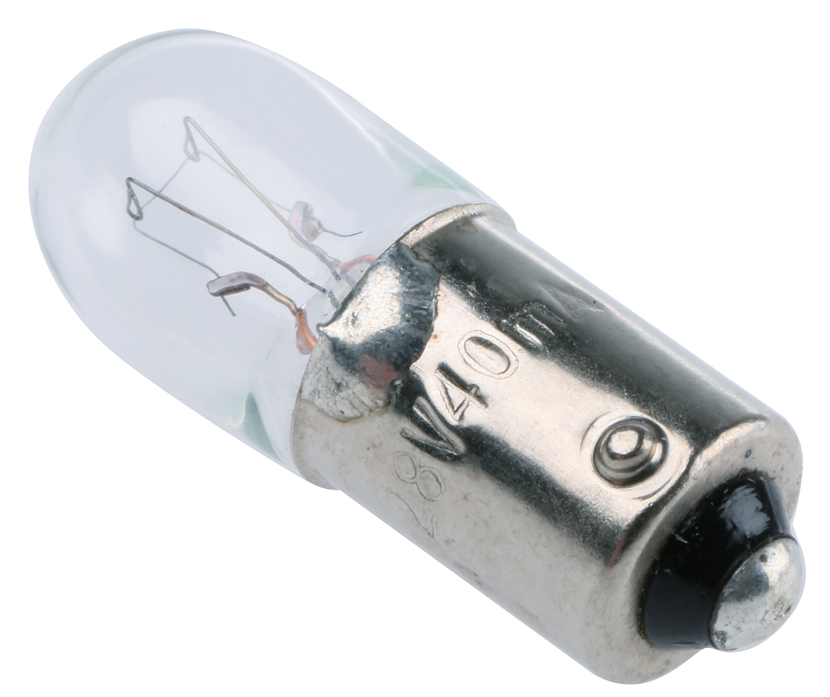 Orbitec BA9S Indicator Light, Clear, 28V, 40mA, 1000 h