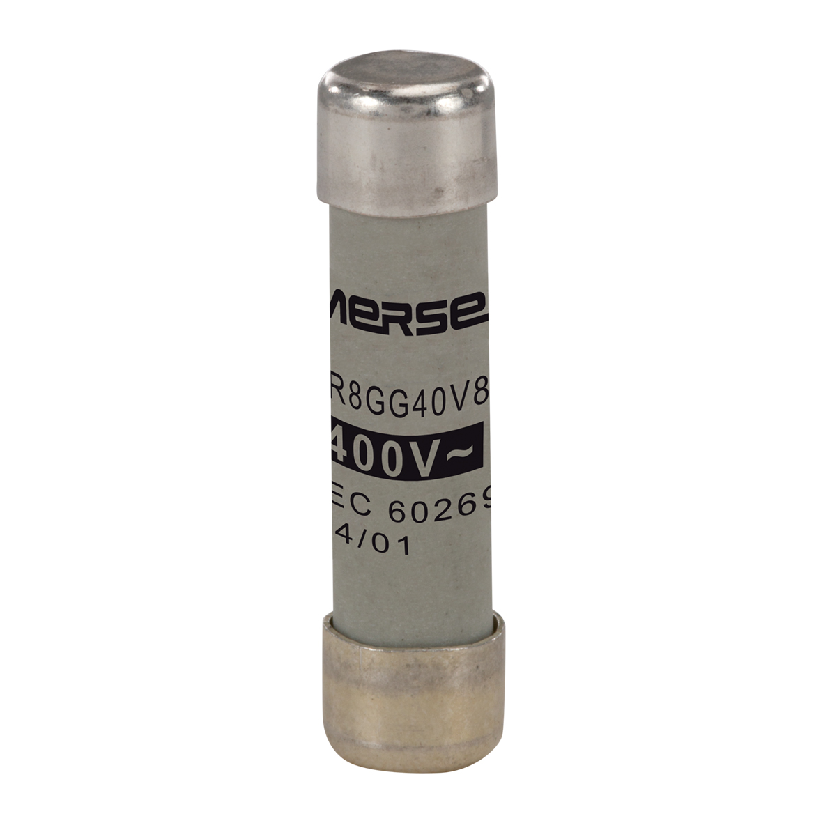 Mersen 8A GG Ceramic Cartridge Fuse, 8 x 32 mm