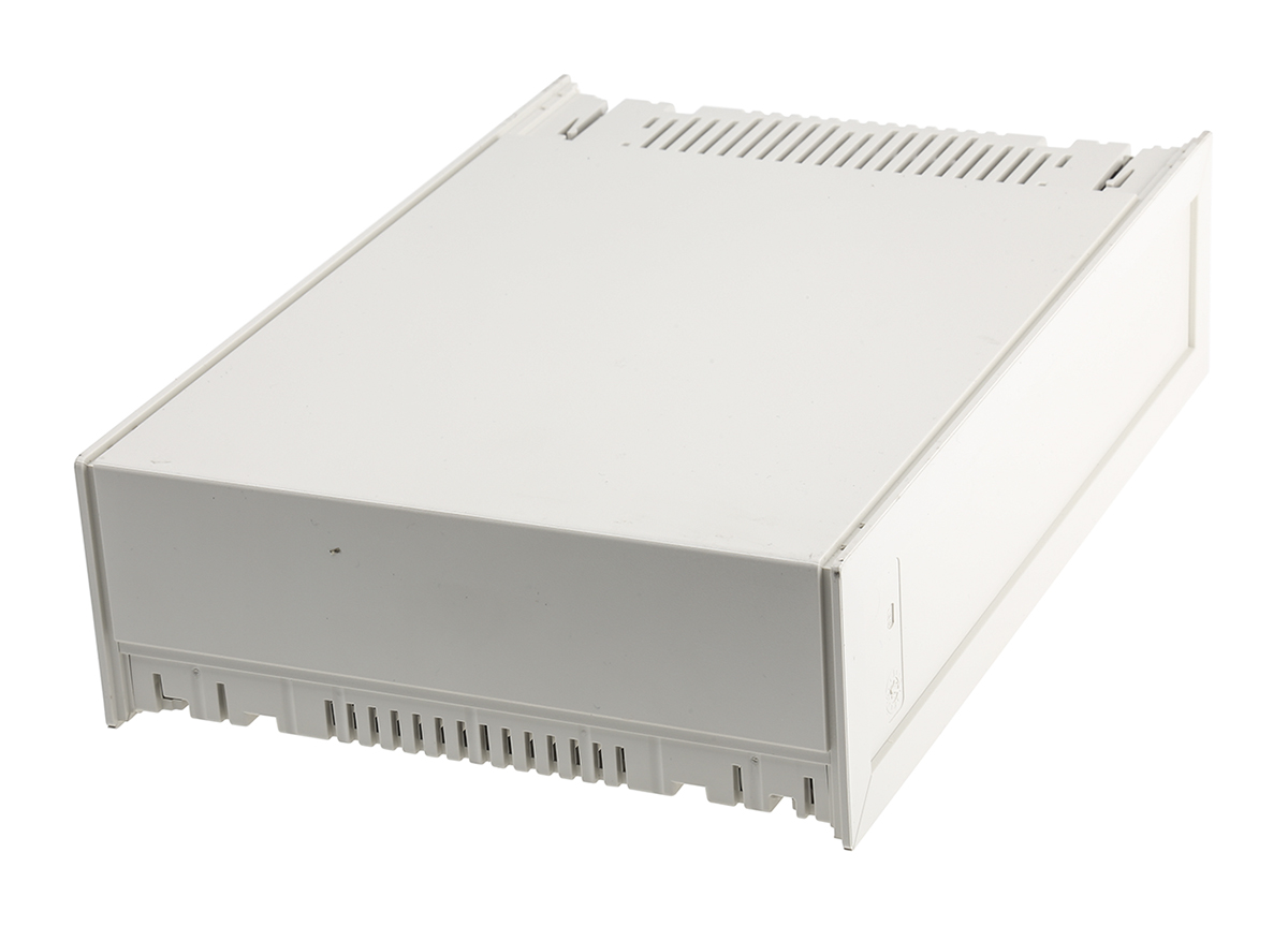 OKW Multitec White ABS Instrument Case 74 mm, 290 mm, 200 mm