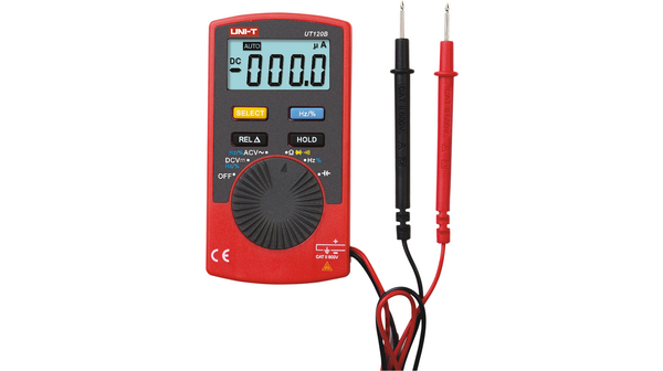 UNI-T UT120B LCD Multimeter, 600V ac Max