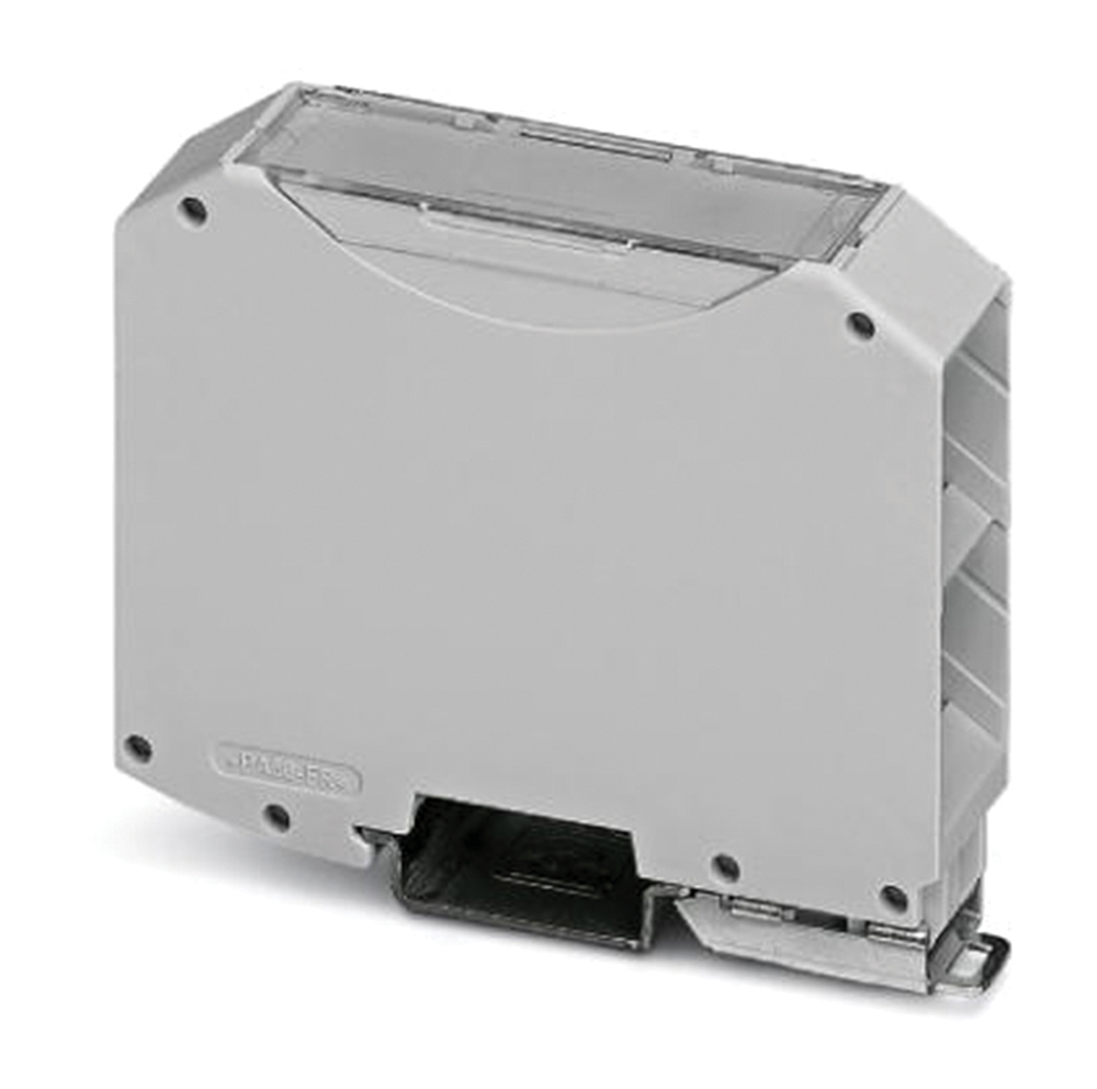 Phoenix Contact DIN Rail Enclosure Enclosure Type ME MAX 22.5 SF G 2-2 KMGY VPE1 Series , 22.5 x 70.4mm, Polyamide