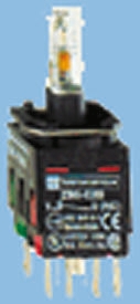 Schneider Electric Harmony XB6 Contact & Light Block 1NO 1NC LED Yellow Faston Connectors terminal