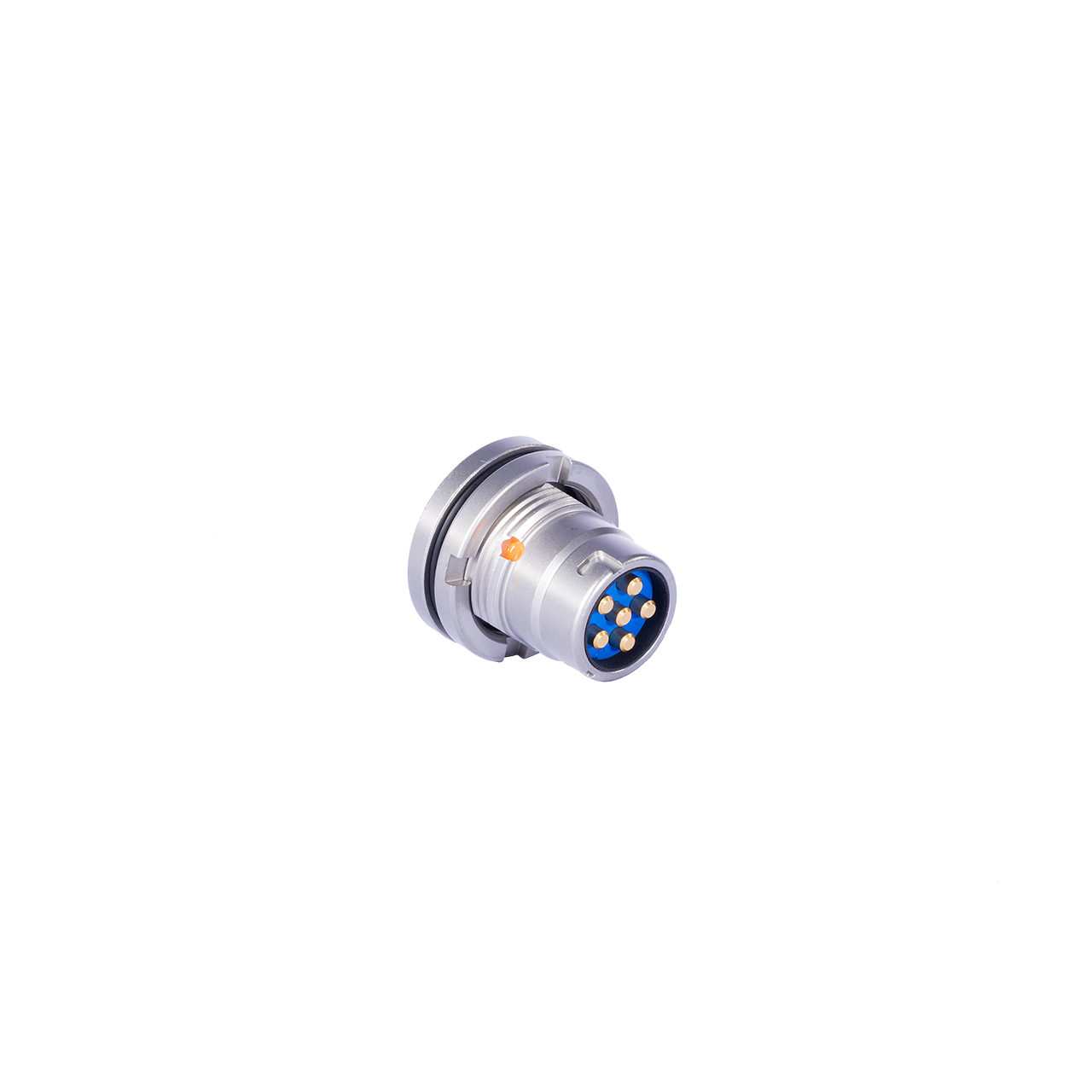 BERNIER CONNECT, B283 Straight 6 Way Rear Receptacle Female Black, Female Contacts, Bayonet, MIL-DTL-55116