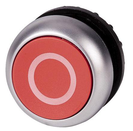 Eaton M22 Series, Red Push Button, Momentary, 23mm Cutout