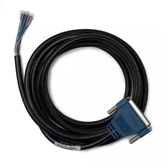 NI Female Sockets, D-Sub Cable Assembly DB37 Black, Unshielded