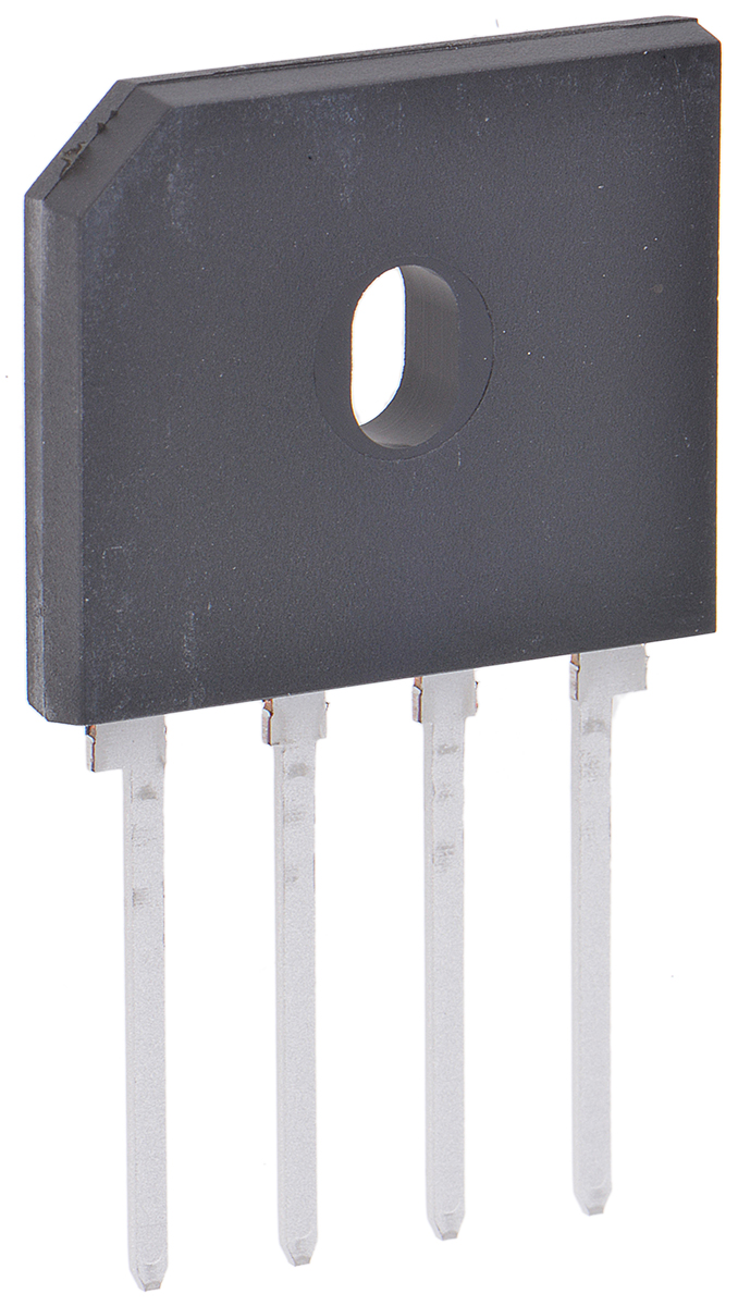 gbu6k onsemi Bridge Rectifier, 6A, 800V, 4-Pin