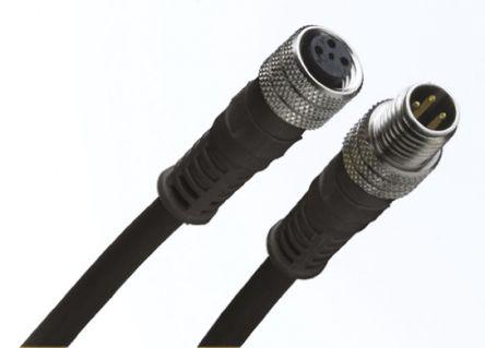 Brad 5m Power Cable Assembly, 8POS Circular to Unterminated, 2 A, 36 V dc