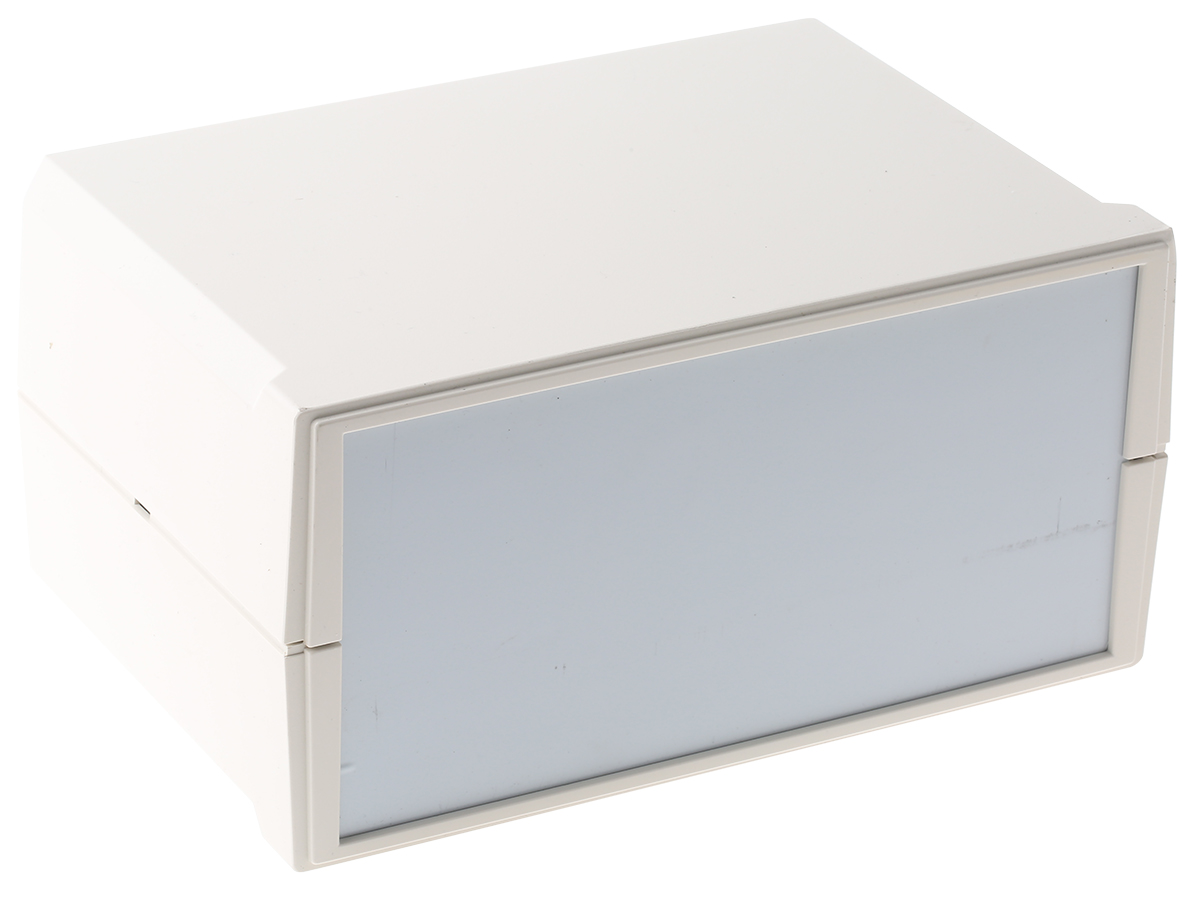 OKW Motec M White ABS Instrument Case 100 mm, 205 mm, 140 mm