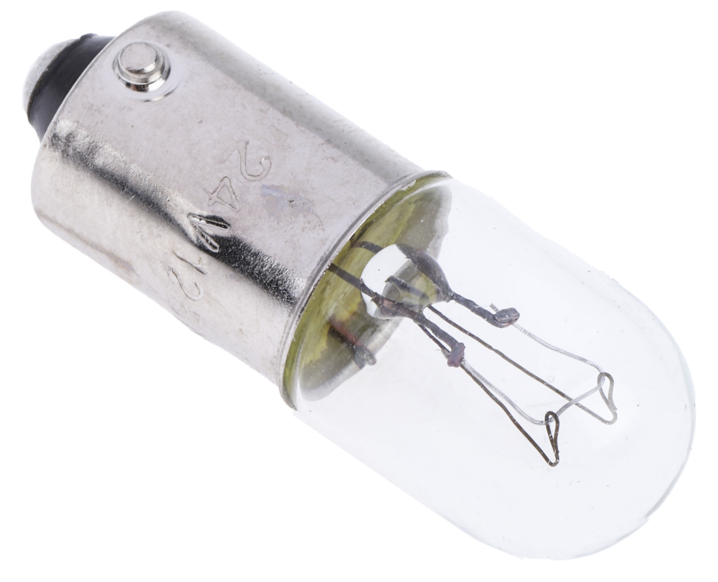 b3041 Orbitec BA9S Indicator Light, Clear, 24V, 125mA, 1000 h