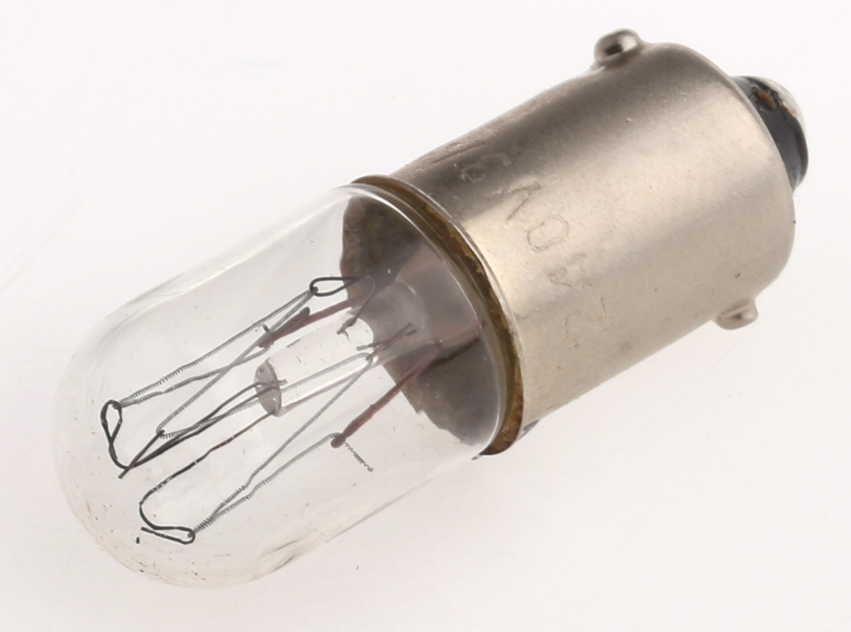 Orbitec BA9S Indicator Light, Clear, 240V, 14mA, 1000 h