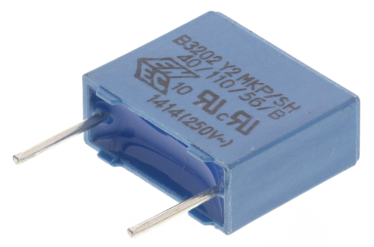 TDK B32021 Film Capacitor 4.7 nF 300V ac 300 V dc, Through Hole 2