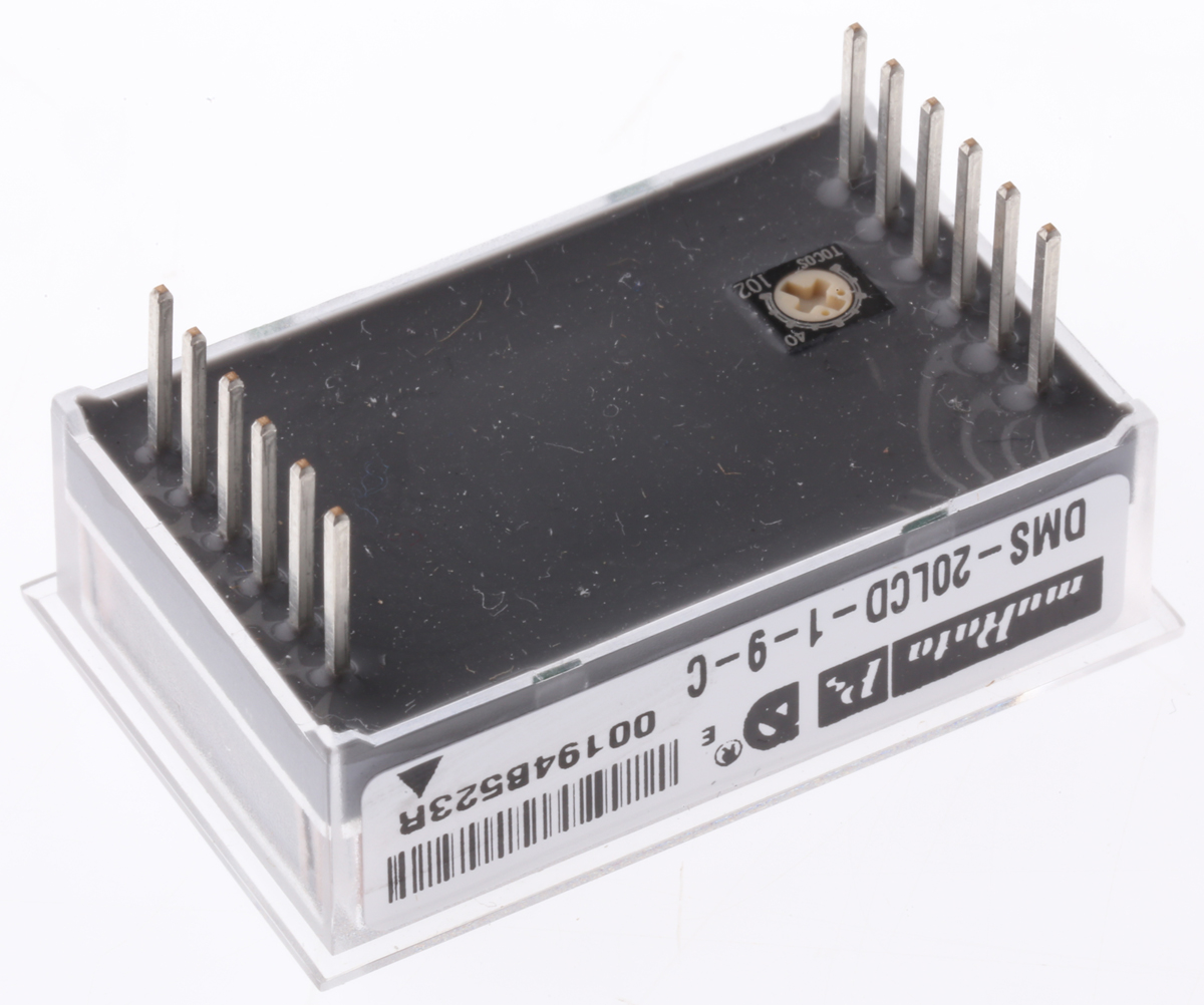 dms-20lcd-1-9-c Murata Power Solutions Digital Voltmeter DC, LCD Display 3.5-Digits