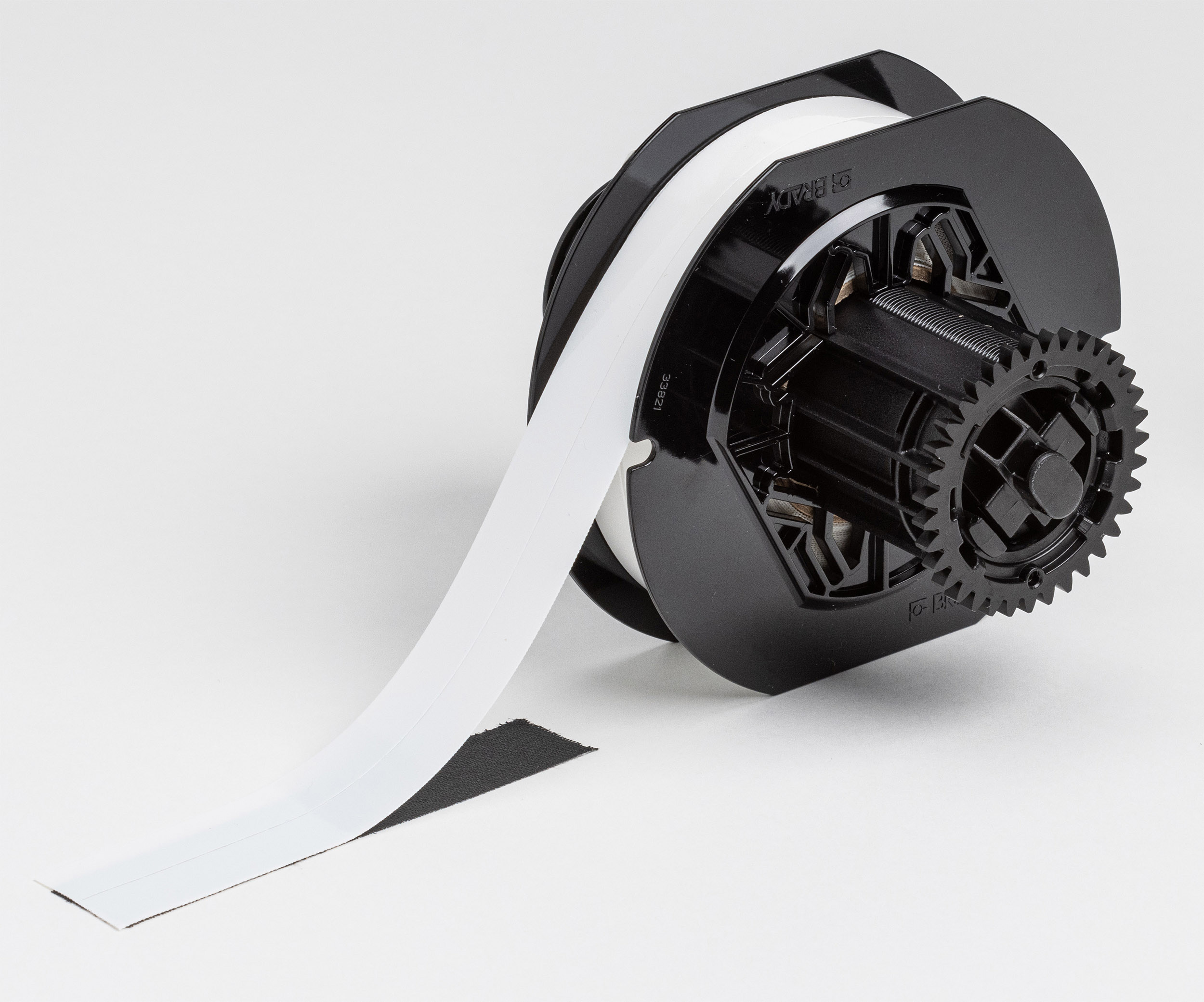 Brady White on White Label Printer Tape, 15.2 m Length, 12.7 mm Width, 12.7 mm Label Width