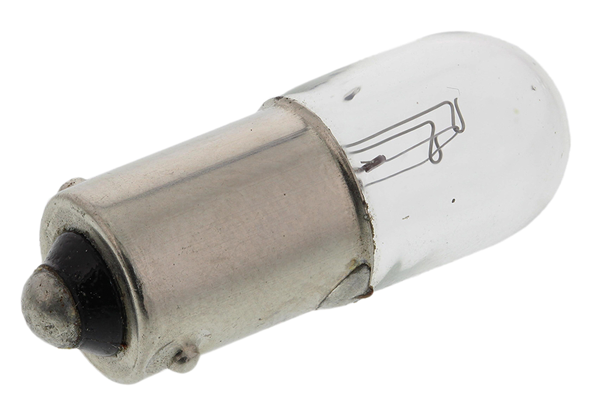 Orbitec BA9S Indicator Light, Clear, 48V, 40mA, 1000 h