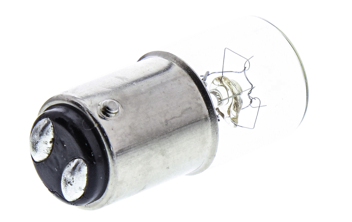 b3528 Orbitec BA15D Indicator Light, Clear, 48V, 100mA, 2000 h