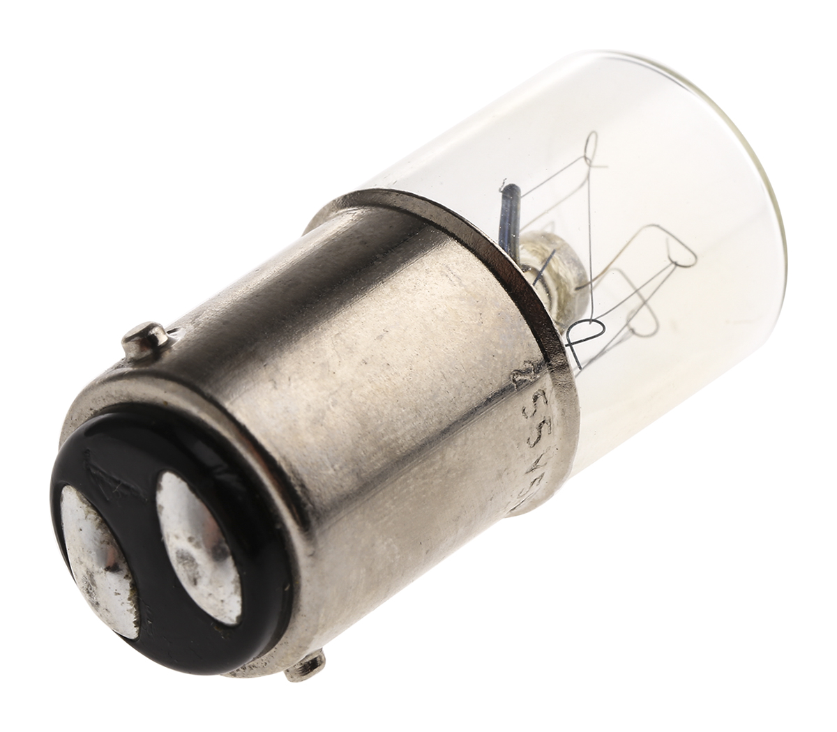 b3536 Orbitec BA15D Indicator Light, Clear, 255V, 20mA, 2000 h